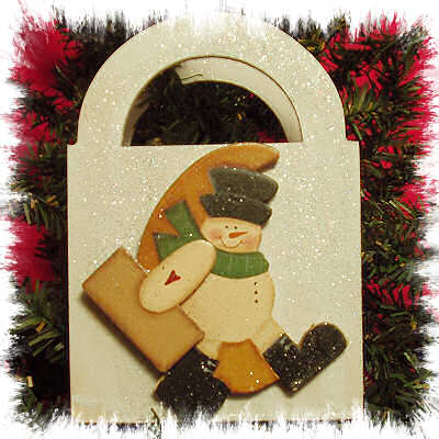 LET IT SNOW GIFT CARD BOX