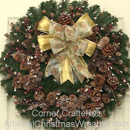 COUNTRY CHRISTMAS ORCHARD WREATH