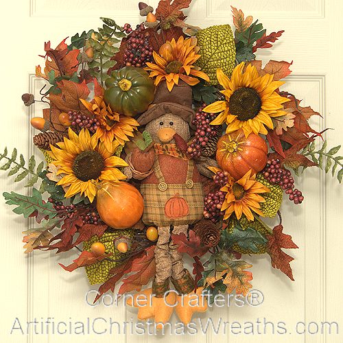THANKSGIVING TURKEY WREATH