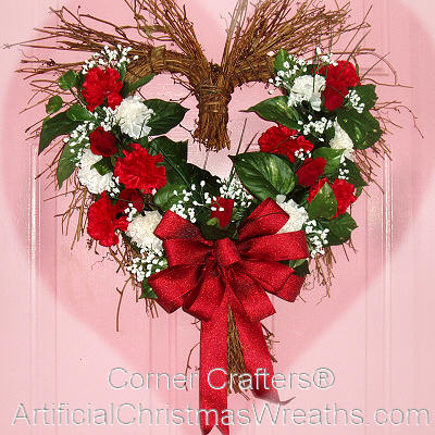HEART OF ROSES WREATH
