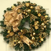 Golden Splendor Wreath