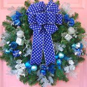 Hanukkah Wreath--Corner Crafters