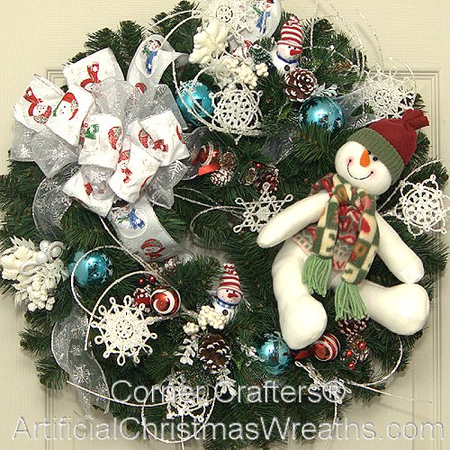 SNOWMAN WREATH